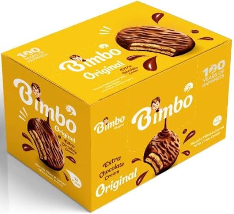 Corona Bimbo Chocolate Biscuits - Pack of 12