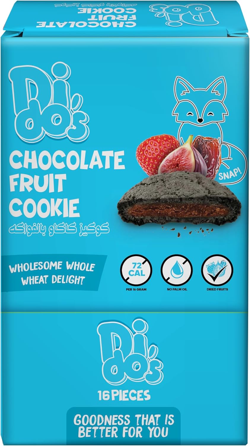 Dido's Fruit Cookie (Chocolate) - 16 Pieces