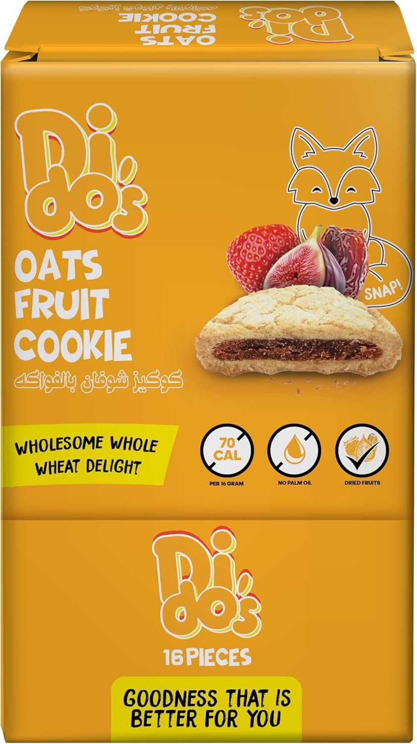 Dido's Fruit Cookie (Oats) - 16 pieces