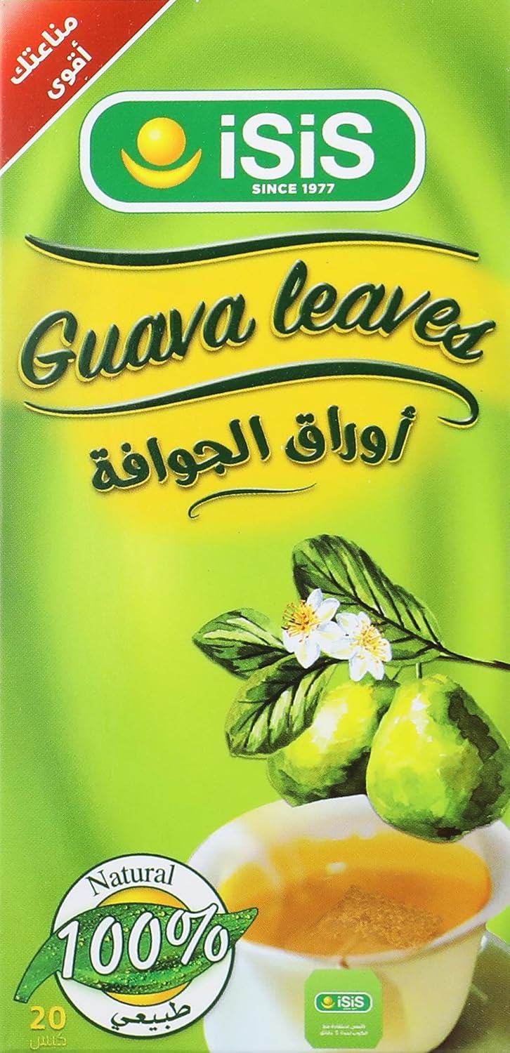 iSiS Natural Guava Leaves Herbal Tea – 20 Envelopes